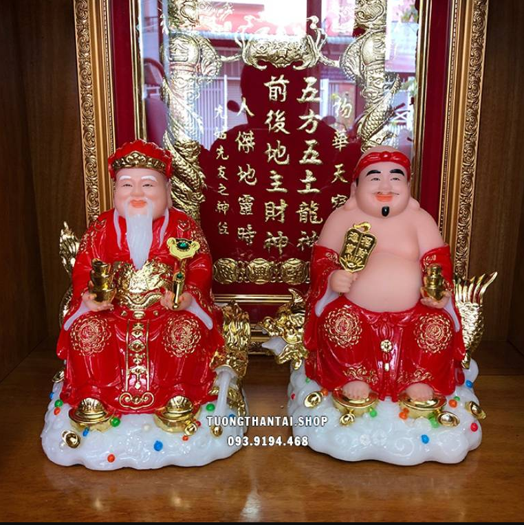 Thay kim thân cho tượng Thần Tài - Thổ Địa